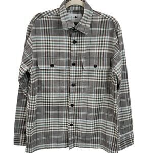 NN07 No Nationality Wilas Plaid Shacket